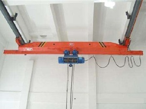 LX model single girder suspension bridge crane