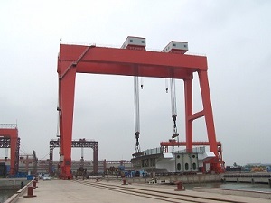 ME model double beam gantry crane